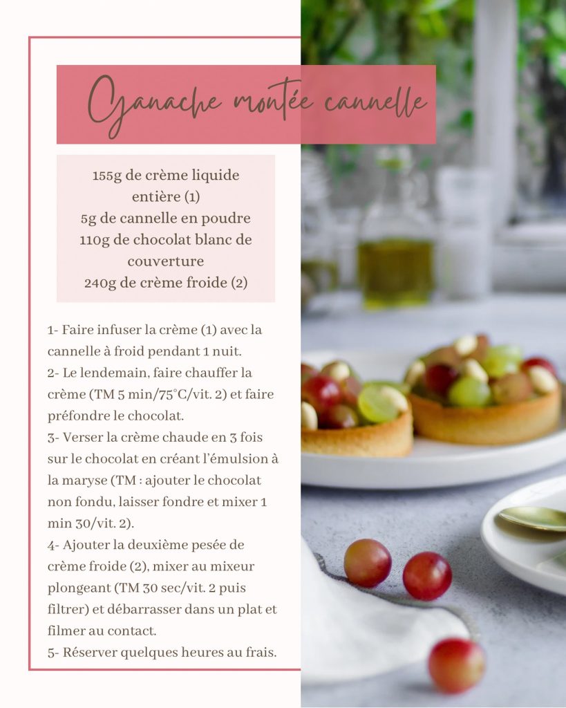 recette ganache montée cacahuète 