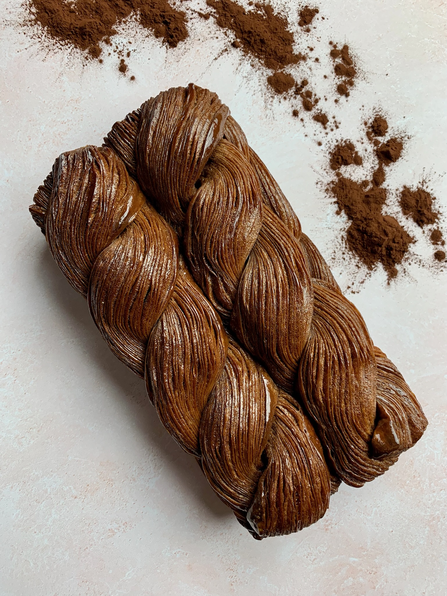 brioche feuilletée au chocolat