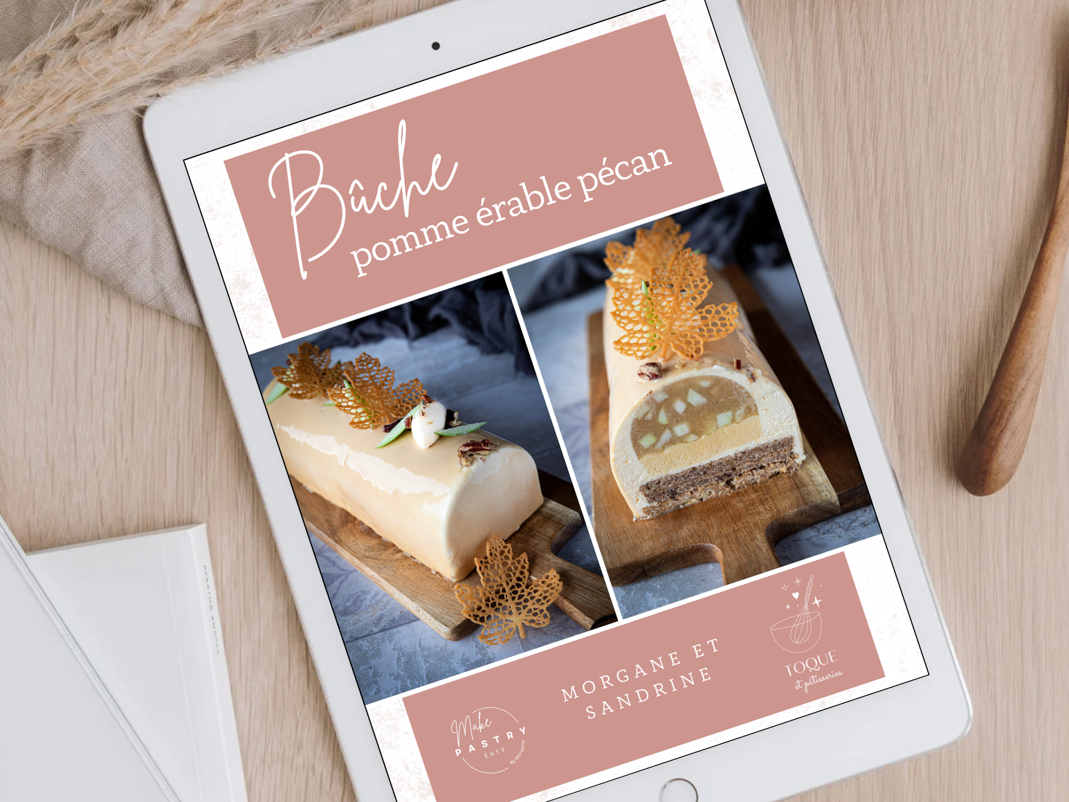 ebook recette entremets pomme érable pécan