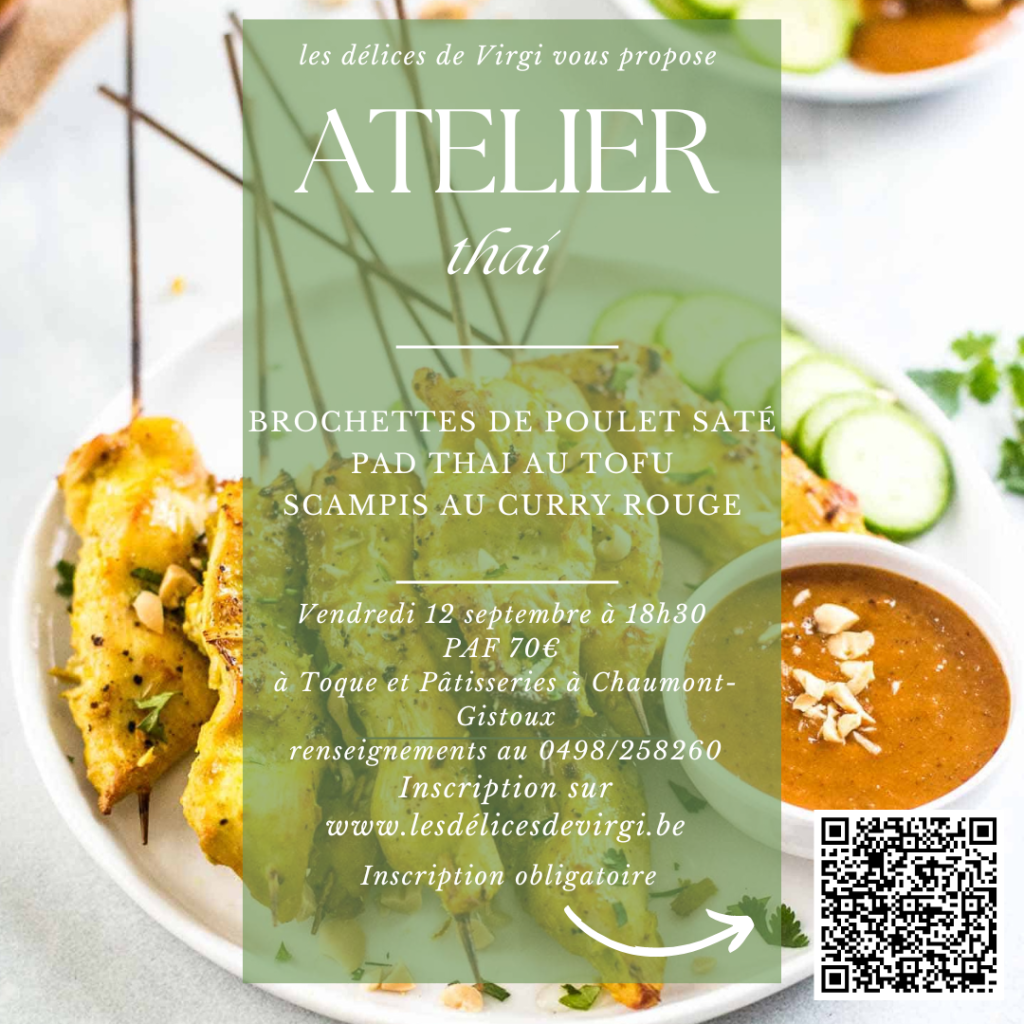 annonce atelier thaï