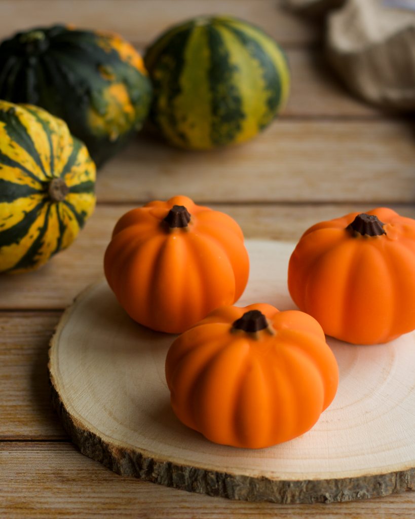 entremets citrouilles d'Halloween